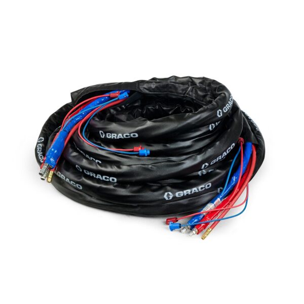 Reactor 3 Heated Hose - External Heater Dual Heat Zone & Black Xtreme Wrap